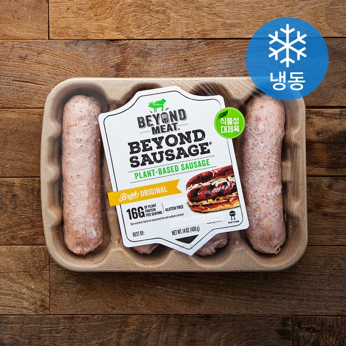 BEYOND SAUSAGE (냉동), 400g, 1개 대표 이미지 - 대체육 추천