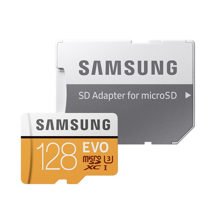 삼성전자 EVO 마이크로SD 메모리카드 MB-MP128HA/KR, 128GB 대표 이미지 - 마이크로 SD카드 추천