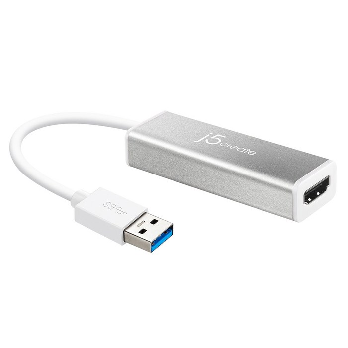 넥스트 USB3.0 to HDMI 슬림형 디스플레이 아답터 변환젠더, NEXT-JUA355 대표 이미지 - 캡처보드 추천