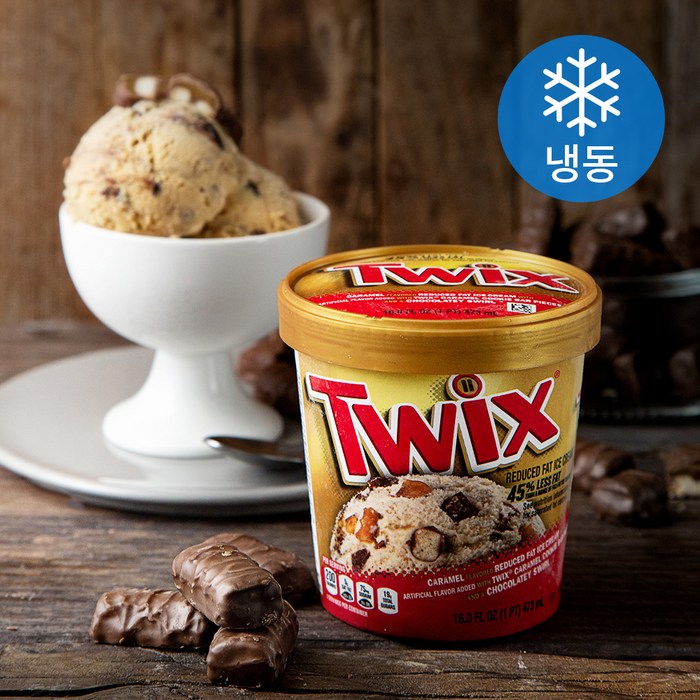 트윅스 카라멜맛 아이스크림 (냉동), 473ml, 1개 대표 이미지 - 카라멜 아이스크림 추천