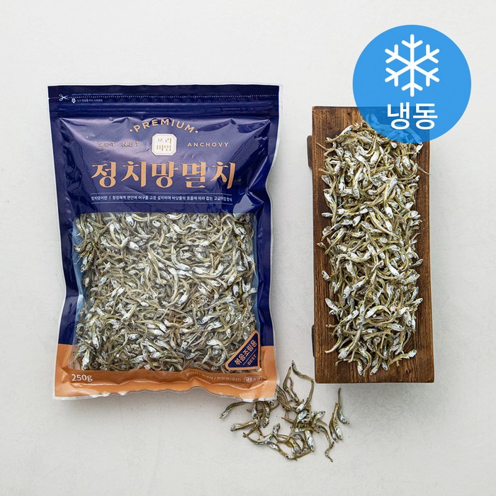 이어수산 정치망 볶음조림용 멸치 (냉동), 250g, 1팩 대표 이미지 - 천일염 추천