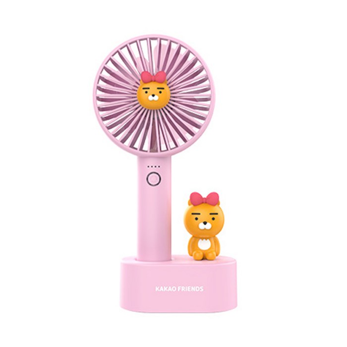 카카오프렌즈 썸머 블로우 핸디 선풍기, FAN100, 리본라이언 대표 이미지 - 휴대용 선풍기 추천
