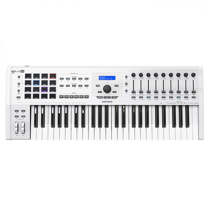 ARTURIA KeyLab Essential 49 키보드, WHITE 대표 이미지 - 신디사이저 추천