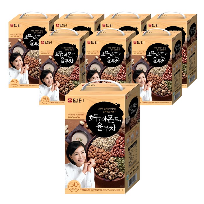 담터 호두 아몬드 율무차, 18g, 400개 대표 이미지 - 율무차 추천