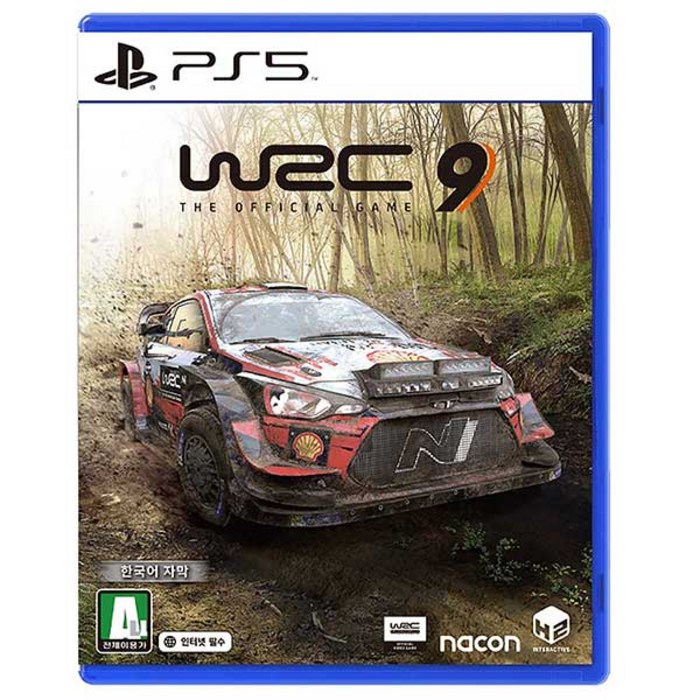 PS5 WRC9 FIA 월드 랠리 챔피언십 한글판 대표 이미지 - PS5 게임 추천