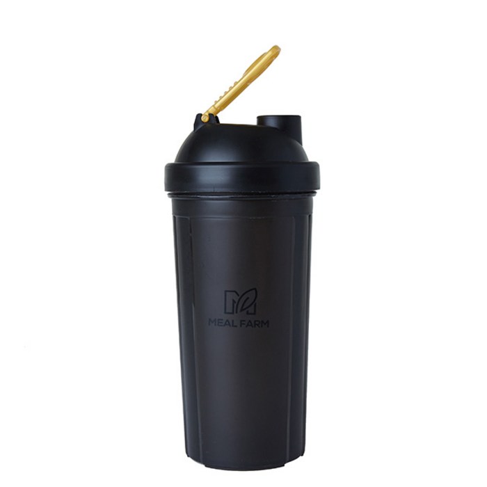 밀팜 드링크용 보충제 쉐이커통, 검정, 655ml 대표 이미지 - 쉐이커 보틀 추천