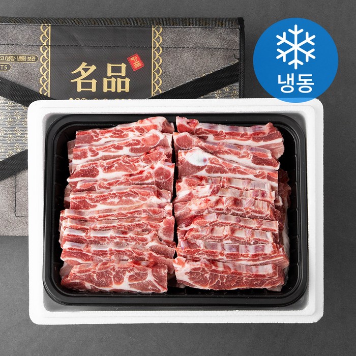 생생포크 한돈 LA식 갈비세트 (냉동), 2.5kg, 1개 대표 이미지 - 추석 갈비세트 추천