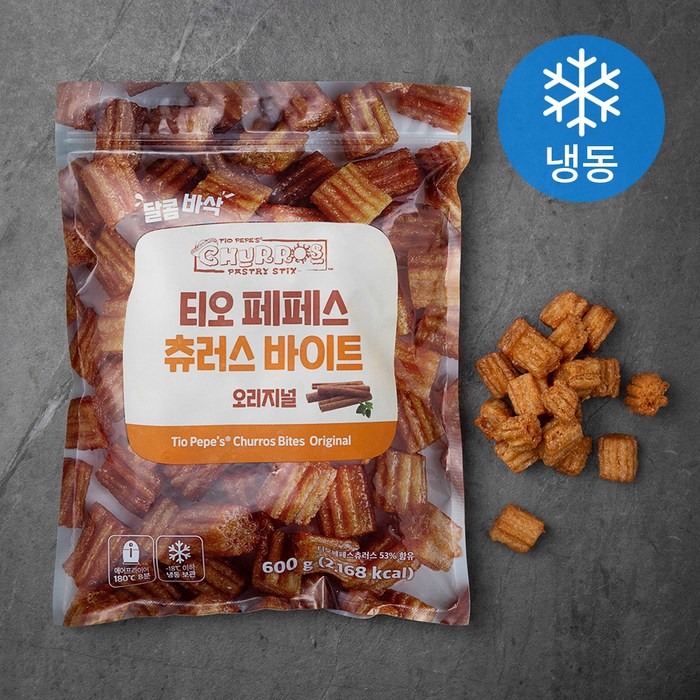 티오페페스 츄러스 바이트 오리지널 (냉동), 600g, 1개 대표 이미지 - 츄러스 추천