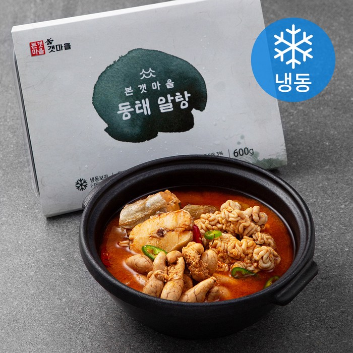 본갯마을 동태 알탕 500g + 알탕 소스 100g 세트 (냉동), 1세트 대표 이미지 - 해물탕 밀키트 추천