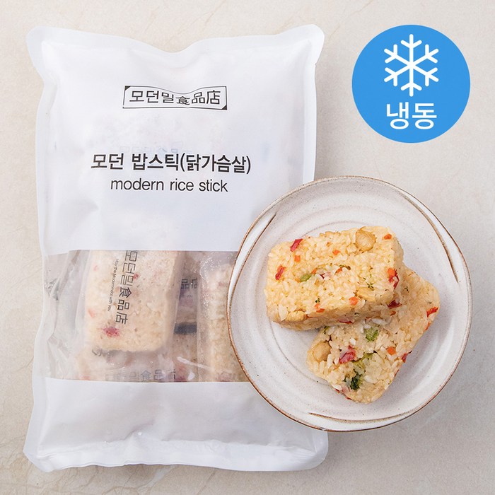 모던밀 모던 밥스틱 닭가슴살 (냉동), 100g, 8개 대표 이미지 - 김밥천국 추천