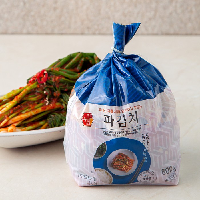 선농원 파김치, 800g, 1봉 대표 이미지 - 파김치 추천