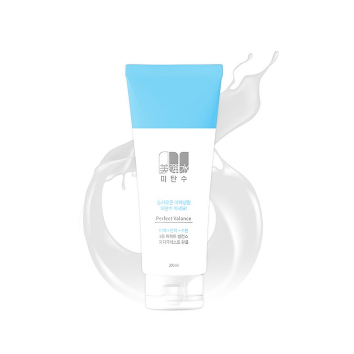 미탄수 슬기로운 미백생활 올인원 톤업크림, 200ml, 1개 대표 이미지 - 미백 크림 추천
