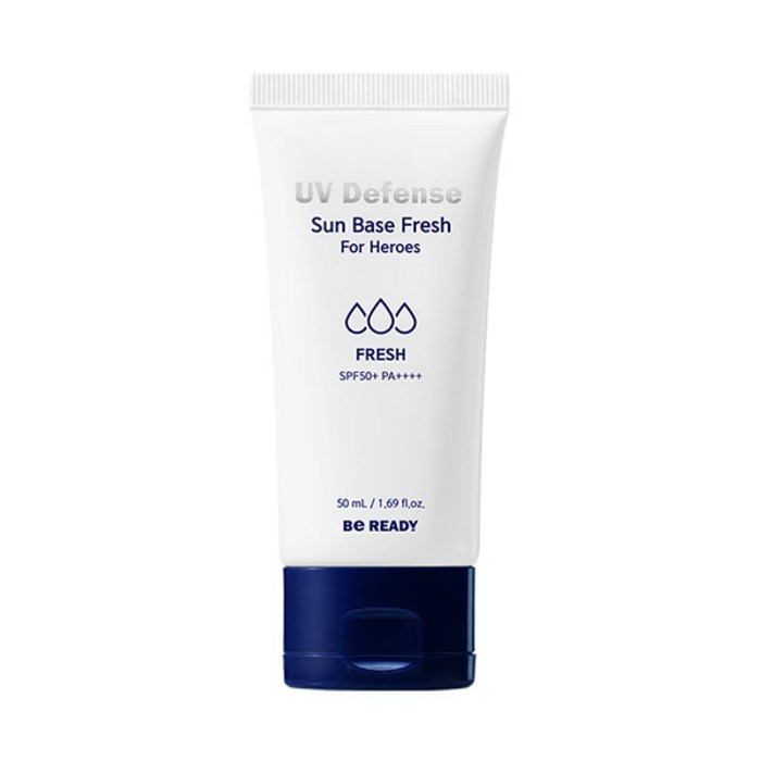 비레디 유브이 디펜스 선 베이스 프레쉬 포 히어로즈 선크림 SPF50+ PA++++, 1개, 50ml 대표 이미지 - PA++++ 추천