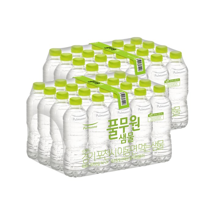 풀무원샘물 무라벨 생수, 40개, 500ml 대표 이미지 - 무라벨 생수 500ml 추천