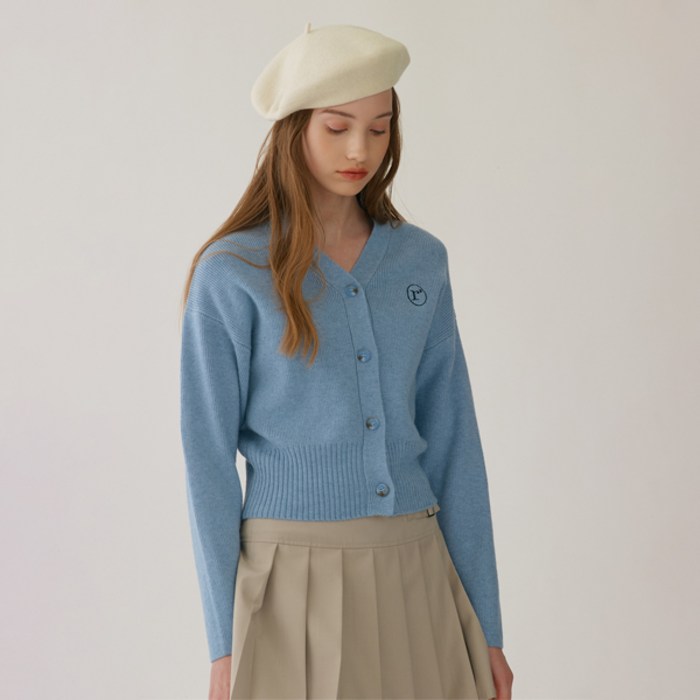 로라로라 여성용 BASIC BUTTON CARDIGAN 대표 이미지 - 엘르파리스 추천