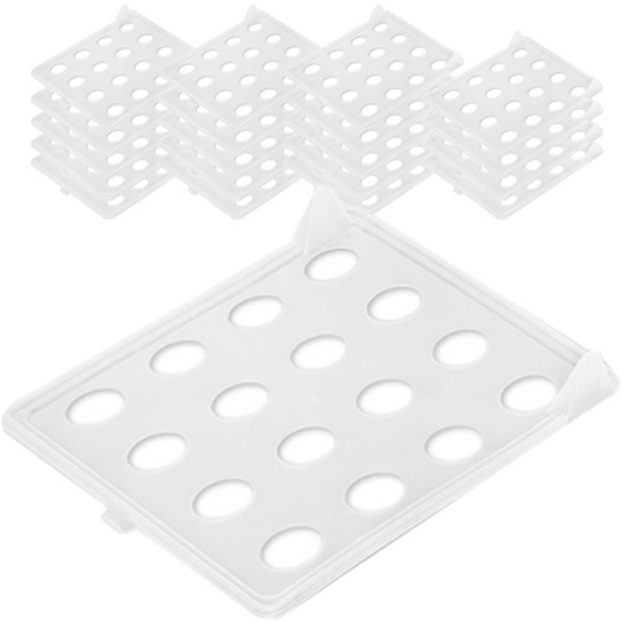 무로 옷장정리 옷정리 수납트레이 5p, 화이트, 4개 대표 이미지 - 옷정리 트레이 추천