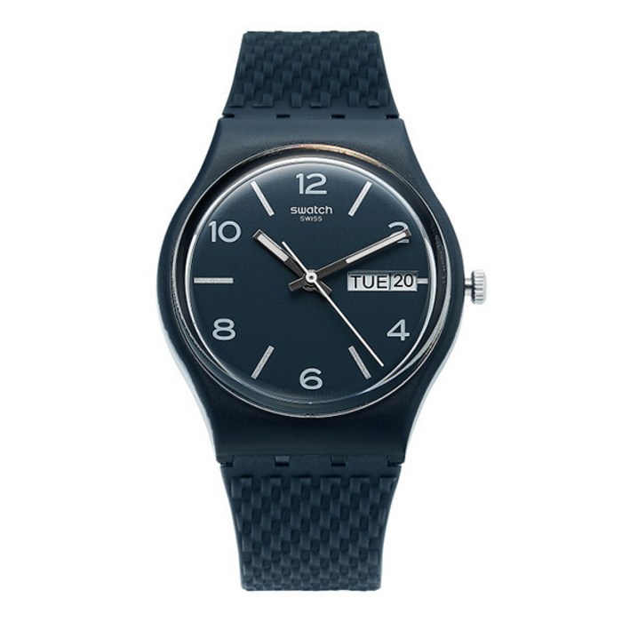 스와치 여성용 Bau Swatch LASERATA 쿼츠 우레탄시계 GN725 대표 이미지 - 스와치 시계 추천