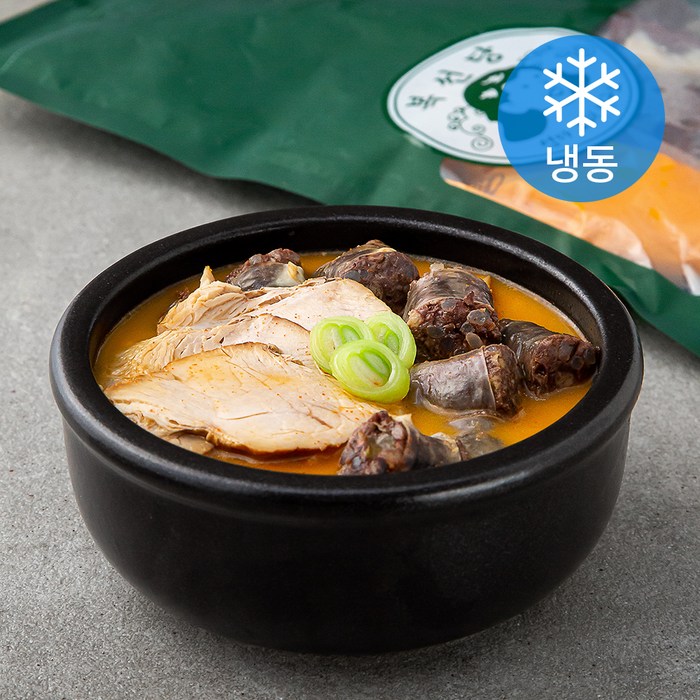 복선당 제주 돔베고기 얼큰 순대국밥 2인분 560g + 소스 15g x 2p 세트 (냉동), 1세트 대표 이미지 - 돔베고기 추천