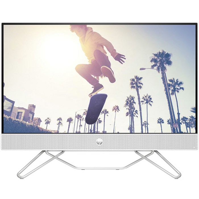 HP ALL in One PC 24 Starry White HP 24-cb1030KR (i3-1215U WIN11 Home RAM 8GB NVMe 256GB), 기본형 대표 이미지 - 게임컴퓨터 추천