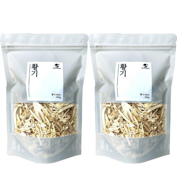 헬로우그린 건조 절편 황기, 300g, 2개 대표 이미지 - 황기 추천