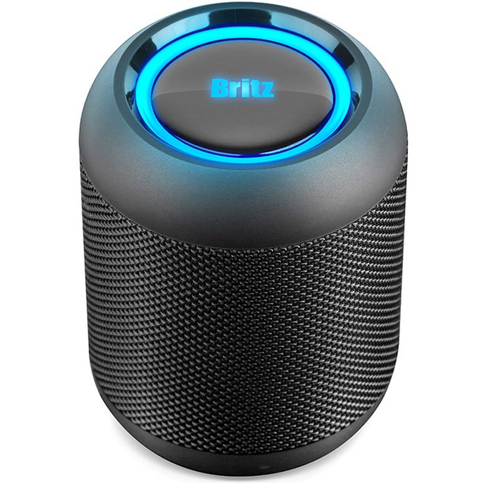 브리츠 블루투스 휴대용 미니 스피커 BZ-MV400, 블랙 대표 이미지 - 레트로 스피커 추천