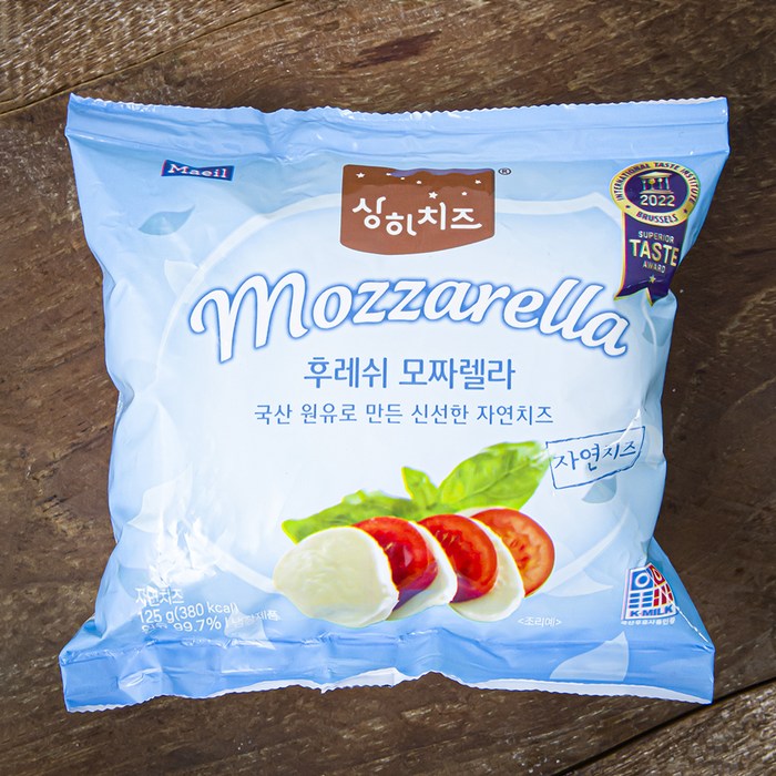 상하치즈 매일 후레쉬 모짜렐라, 125g, 1개 대표 이미지 - 부라타 치즈 추천