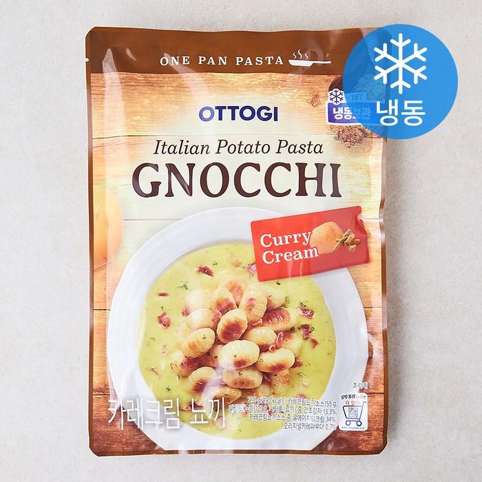 오뚜기 카레 크림 뇨끼 (냉동), 275g, 1개 대표 이미지 - 무스비 추천