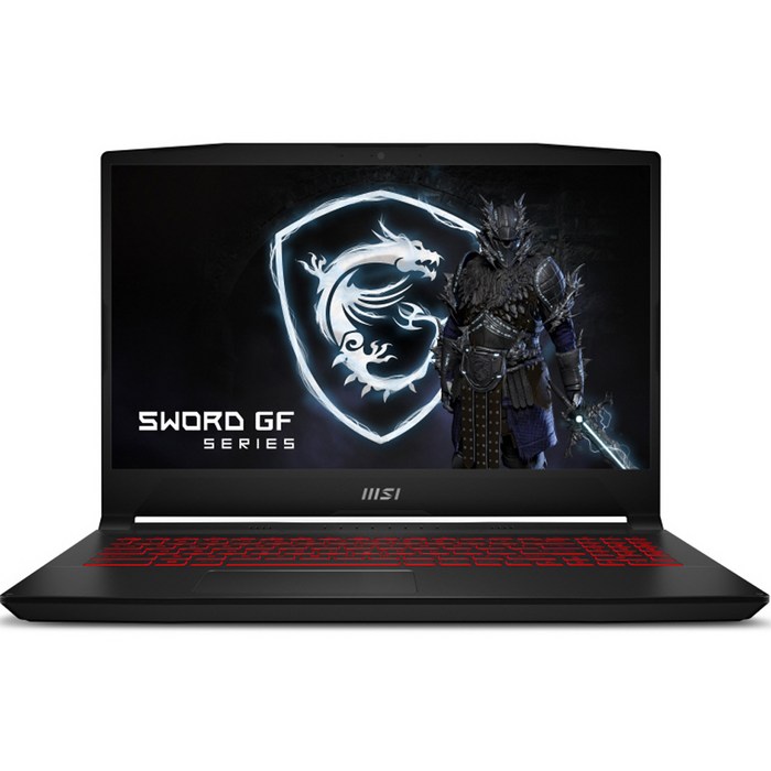 MSI 2022 스워드 GF66 A12UC-i5 (631) 15.6, 블랙, 코어i5, 512GB, 8GB, Free DOS, MSI Sword GF66 A12UC-i5 (631) 대표 이미지 - MSI 사이보그 추천