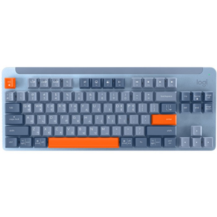 로지텍 SIGNATURE K855 무선 기계식 TKL 키보드, 텐키리스, 블루그레이, 920-011223 대표 이미지 - 프로그래밍 키보드 추천