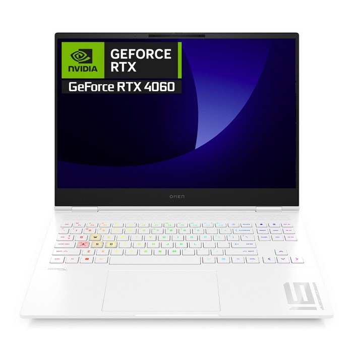 HP 2024 오멘 16 슬림 코어i9 인텔 14세대 지포스 RTX 4060, 세라믹 화이트, 1TB, 32GB, WIN11 Home, HP OMEN 16 Slim u1032TX 대표 이미지 - 17인치 게이밍 노트북 추천