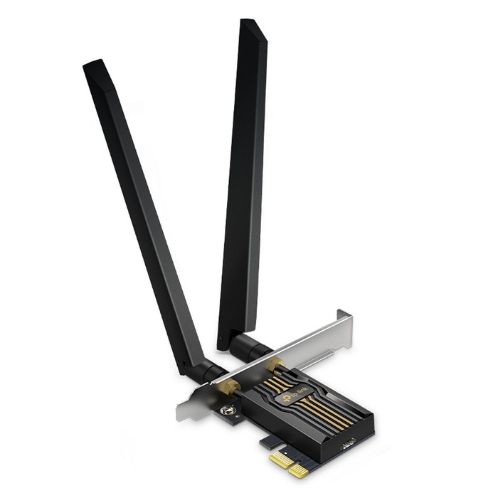 티피링크 BE9300 블루투스 5.4 트라이 밴드 Wi-Fi 7 PCIe 어댑터 랜카드 데스크탑용, 1개, Archer TBE552E 대표 이미지 - PCIe 랜카드 추천