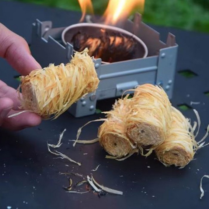 차크닉 캠핑 착화제 장작 숯 불쏘시게 25p