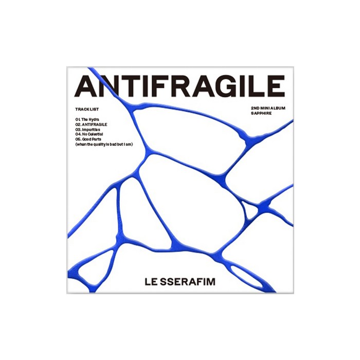 르세라핌 LE SSERAFIM ANTIFRAGILE 미니2집 앨범 COMPACT Ver 5종 중 1종 랜덤발송, 1CD 대표 이미지 - 르세라핌 앨범 추천