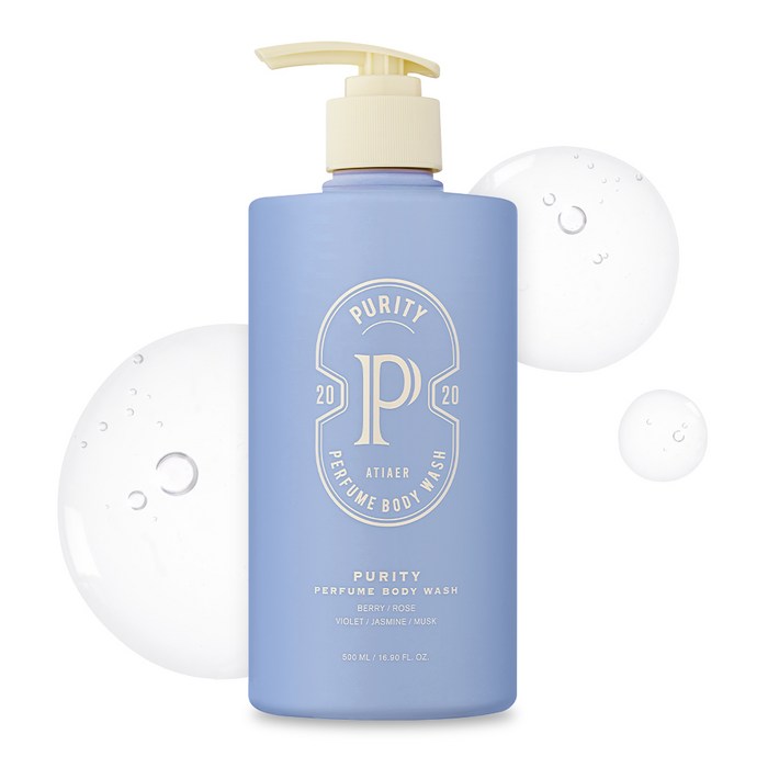 에티에르 퍼퓸 바디워시 순수 코튼파우더향, 500ml, 1개 대표 이미지 - 파우더향 바디워시 추천