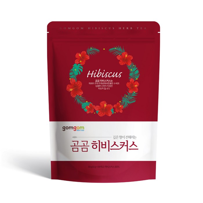 곰곰 히비스커스, 1.5g, 100개 대표 이미지 - 히비스커스 추천