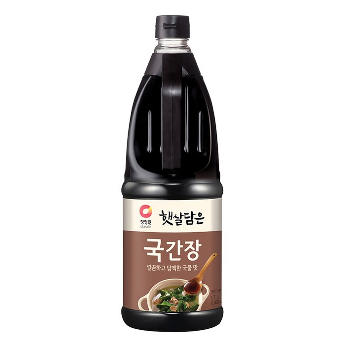 청정원 햇살담은 자연숙성 국간장, 1.7L, 1개 대표 이미지 - 간장 추천