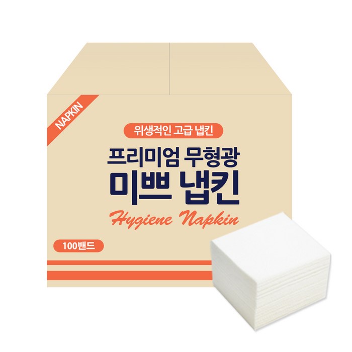 미쁘 일회용 뽑아쓰는 냅킨 10000p, 흰색, 1개, 10000매입 대표 이미지 - 뽀삐뽀 추천