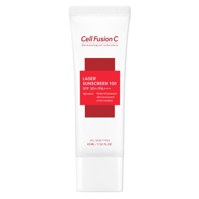 셀퓨전씨 레이저 썬스크린 100 SPF50+ PA+++, 45ml, 1개 대표 이미지 - 선크림 SPF50+ 추천