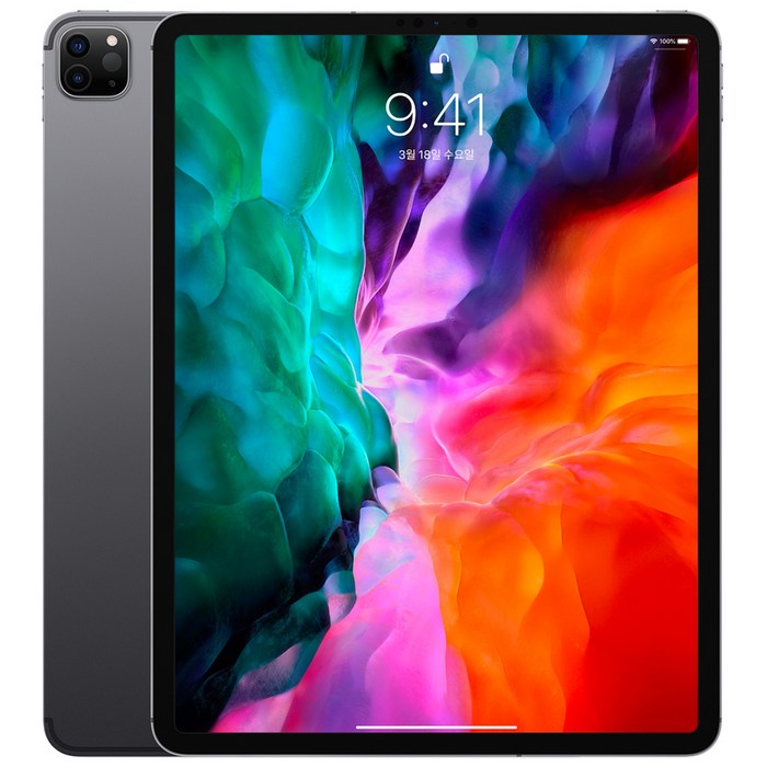 Apple iPad Pro 12.9 4세대, 스페이스 그레이, 128GB, Wi-Fi+Cellular 대표 이미지 - 아이패드 스페이스 그레이 추천