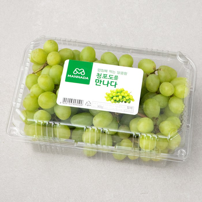 만나다 칠레 청포도, 900g, 1개 대표 이미지 - 포도 추천