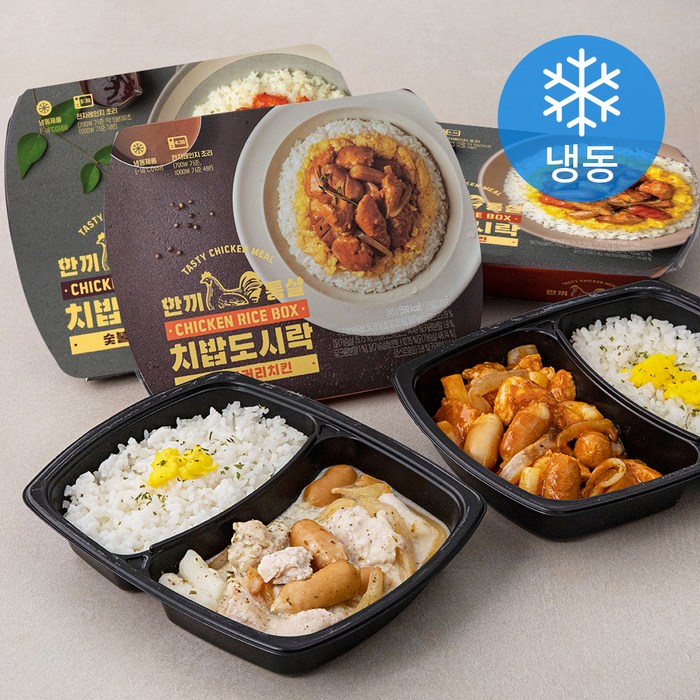 한끼통살 치밥도시락 345g x 5종 세트 (냉동), 1세트 대표 이미지 - 포케 추천