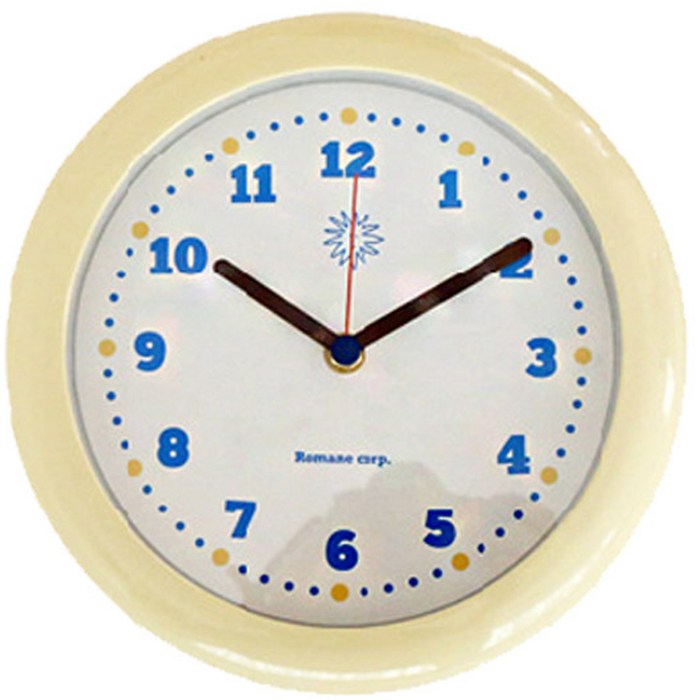 로마네 크리미 벽시계, 크림 대표 이미지 - 안방 시계 추천