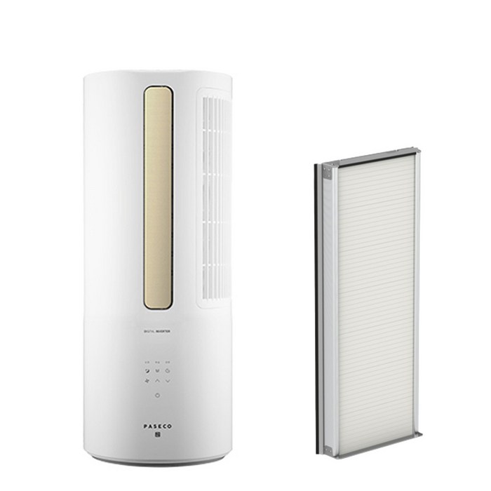 파세코 창문형 인버터 에어컨2 PWA-3200W + 모헤어 추가키트 98cm 방문설치 대표 이미지 - 파세코 싱글인버터 추천