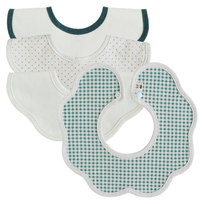 바니블라썸 롤링 턱받이 세트