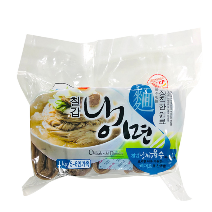 칠갑농산 냉면, 1kg, 1개 대표 이미지 - 냉면 밀키트 추천