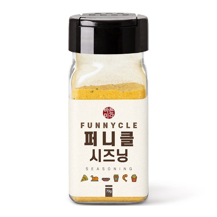 바른미각 퍼니클 시즈닝, 70g, 1개 대표 이미지 - 감튀 추천