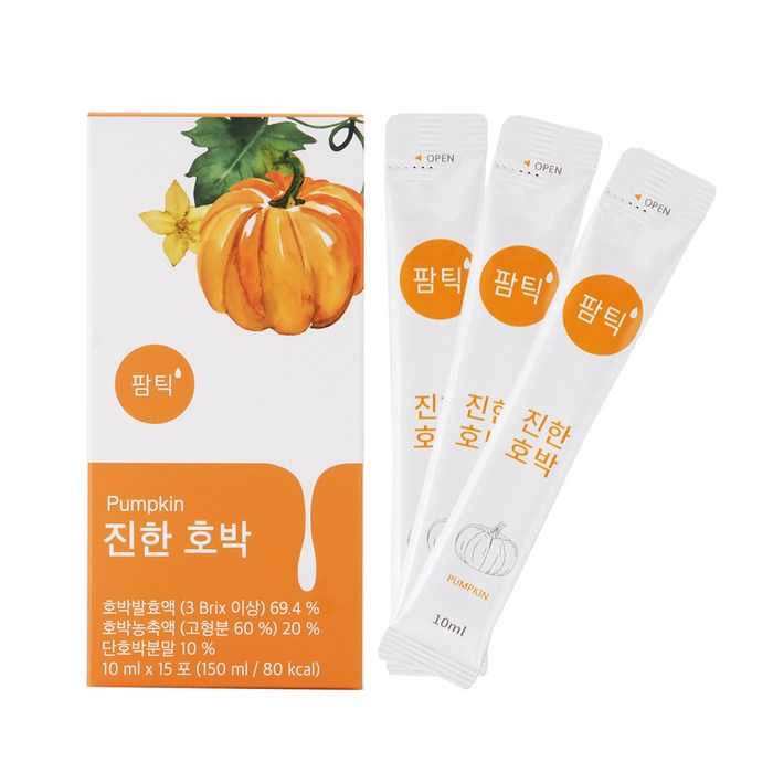 팜틱 진한 호박즙, 10ml, 15개 대표 이미지 - 호박즙 추천