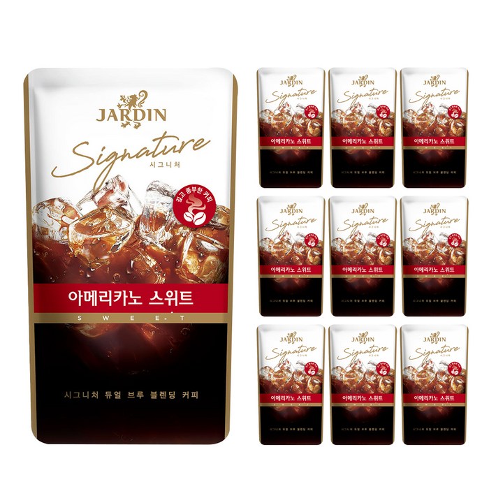 쟈뎅 시그니쳐 아메리카노 스위트, 230ml, 10개입 대표 이미지 - 쟈뎅 커피 추천