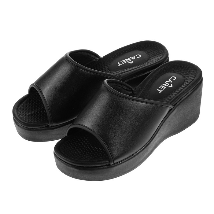 캐럿 소프트 이중쿠션 상굽 하이힐 슬리퍼 대표 이미지 - 회사 신발 추천