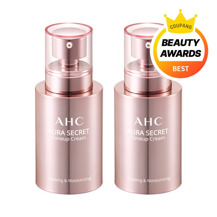 AHC 아우라 시크릿 톤 업 크림 SPF30 PA++ 50ml, 2개 대표 이미지 - 미백 크림 추천